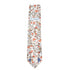 Shay Cinnamon Floral Cotton Traditional Wide Extra Long Length Tie