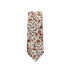 Shay Cinnamon Floral Cotton Skinny Tie