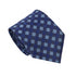 Blue Modern Wide Men's Necktie