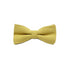 Mustard Yellow Solid Kid's Pre-Tied Bow Tie
