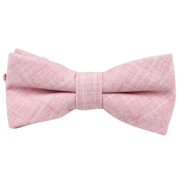 Haven Blush Pink Solid Kid's Pre-Tied Bow Tie