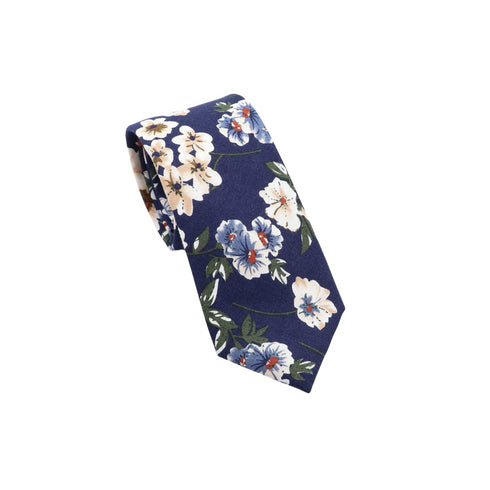 Calista Floral Slim Tie