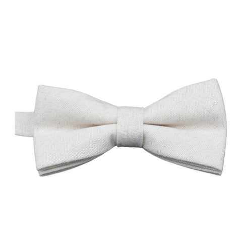 Frost Solid Cotton Adult Pre-Tied Bow Tie