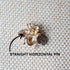 Gold & Black Fly Lapel Pin Brooch