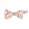 Shay Cinnamon Floral Cotton Self-Tie Bow Tie