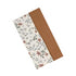 Terracotta Two-Tone Solid Front & Floral Tail Tie