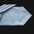 Light Blue Paisley Ascot Tie