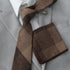 Devin Brown Plaid Skinny Tie & Pocket Square Set