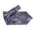 Purple Paisley Ascot Tie