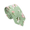 Taylor Sage Green Floral Slim Tie
