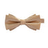 Millenial Gold Bow Tie & Pocket Square Set