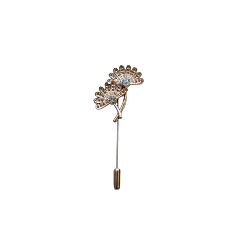 Fan Gold Plated Lapel Pin