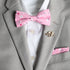 Kelsey Pink Floral Adult Pre-Tied Bow Tie