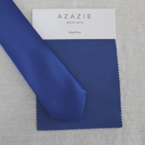 Core Poly Tie in Royal Blue