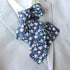 Wiley Dark Blue Floral Slim Tie