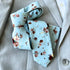 Blair Light Blue Floral Tie