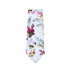 Camila Pink Floral Skinny Tie & Pocket Square Set