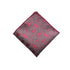 Red Paisley Long-Tail Bow Tie & Pocket Square Set