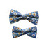 Chandler Blue & Yellow Floral Adult Pre-Tied Bow Tie
