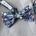 Bristol Blue Floral Bow Tie