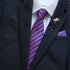Kali Purple Stripes Tie