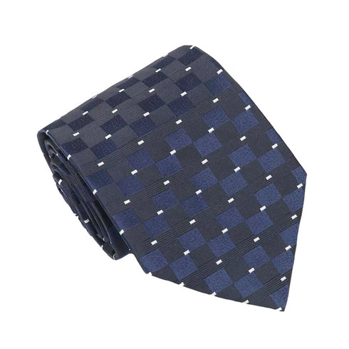 Ariana Blue Checkered Tie