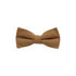 Terracotta Cotton Solid Adult Pre-Tied Bow Tie