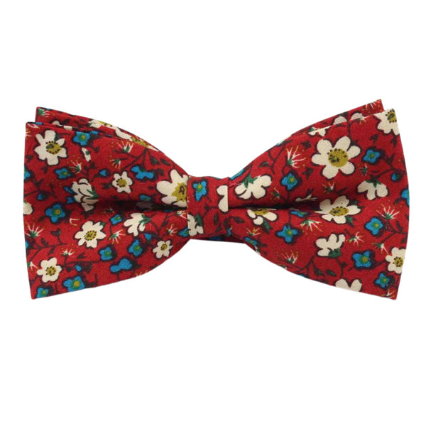 Morgan Rustic Floral Bow Tie