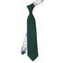 Hudson Two-Tone Hunter Green Solid & Floral Tail Tie