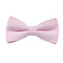 Tickled Pink Solid Bow Tie