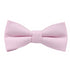 Tickled Pink Solid Bow Tie