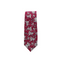 Caelan Cabernet Floral Skinny Tie