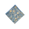 Easton Blue & Yellow Floral Pocket Square
