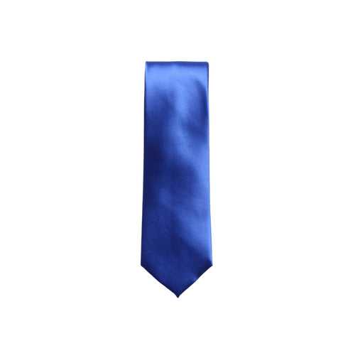 Horizon Blue Satin Solid Tie