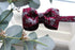 Caelan Cabernet Floral Bow Tie