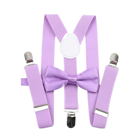 MOTYAWN Kids Suspenders Bowtie Set, Toddler Adjustable Suspenders Bowties  Elastic Band with Clip-on Child Y-Shape Suspender Set Boys Classic Bow Tie  Braces for Wedding, Formal Events 1 - Yahoo Shopping