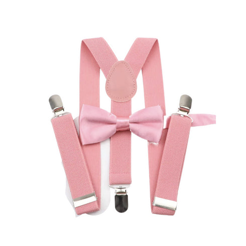 Kids Suspenders & Bow Tie Set