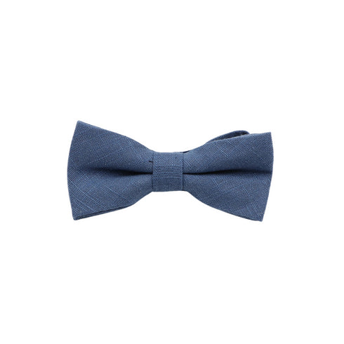 Remington Slate Blue Solid Bow Tie