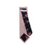Stevie Two-Tone Dusty Rose Solid & Floral Tail Tie