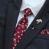 Fan Gold Plated Lapel Pin