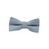 Dusty Blue Solid Cotton Adult Pre-Tied Bow Tie