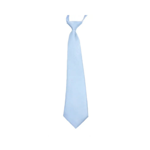 Boy's Pre-Tied Solid Necktie