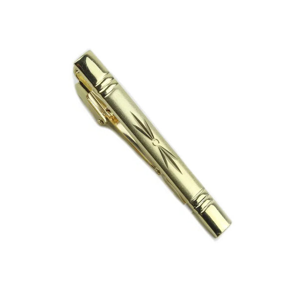 Linden Gold Plated Tie Clip