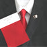 Red Satin Skinny Tie