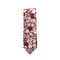 Selma Cabernet Floral Skinny Tie