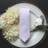 Lilac Solid Cotton Tie